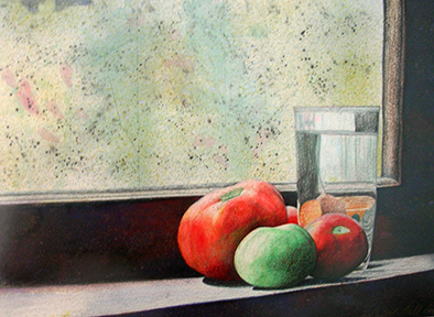 “Windowsill Tomatoes” – Watercolor Painting Class – July 23 & 25, 2024, 6:00pm to 8:00pm